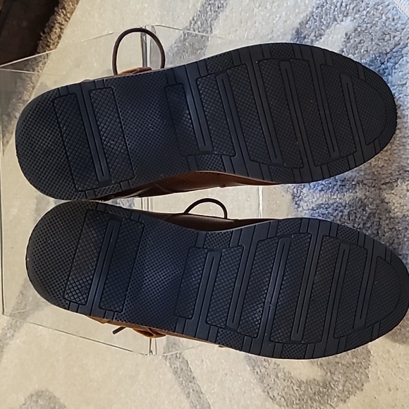 Bulldozer B-52 Oxford vegan materials Cognac color sz 7 - Picture 5 of 10